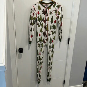 The lazy one kids  size 12 holiday onsie